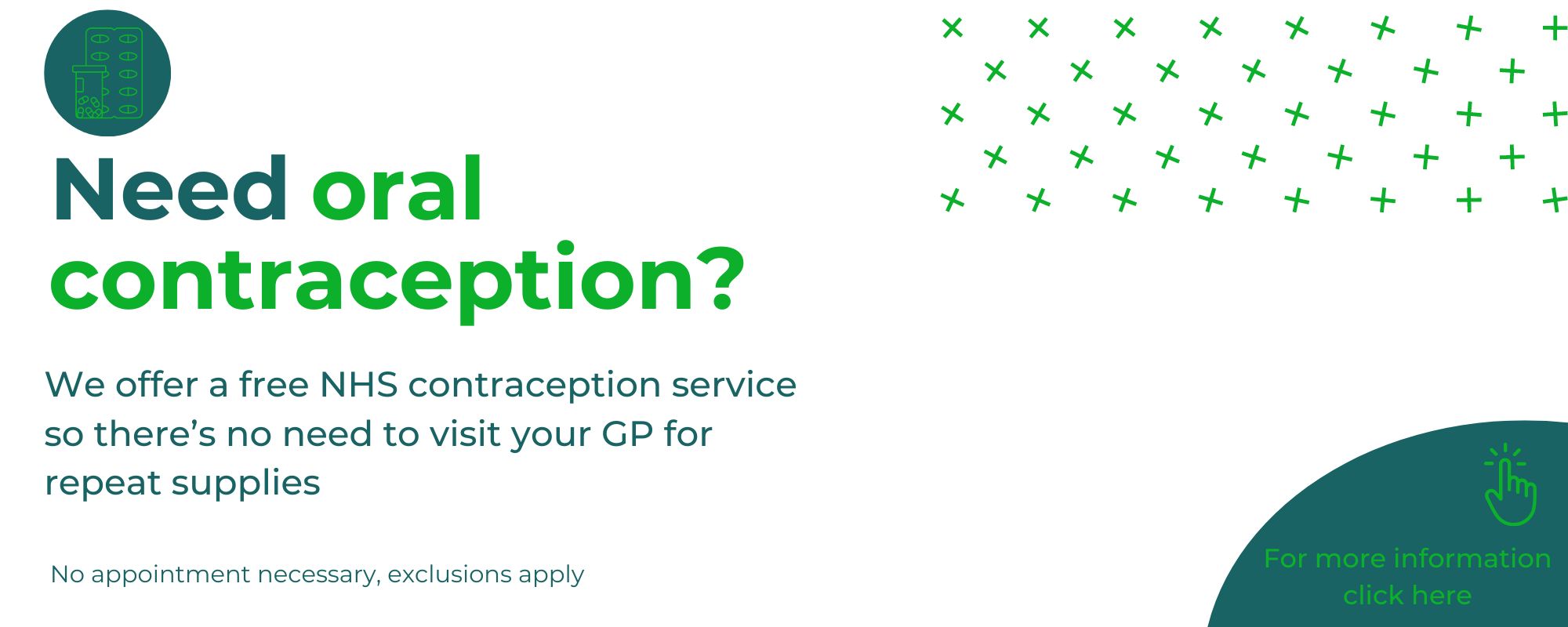 Pharmacy contraception service click here for more information