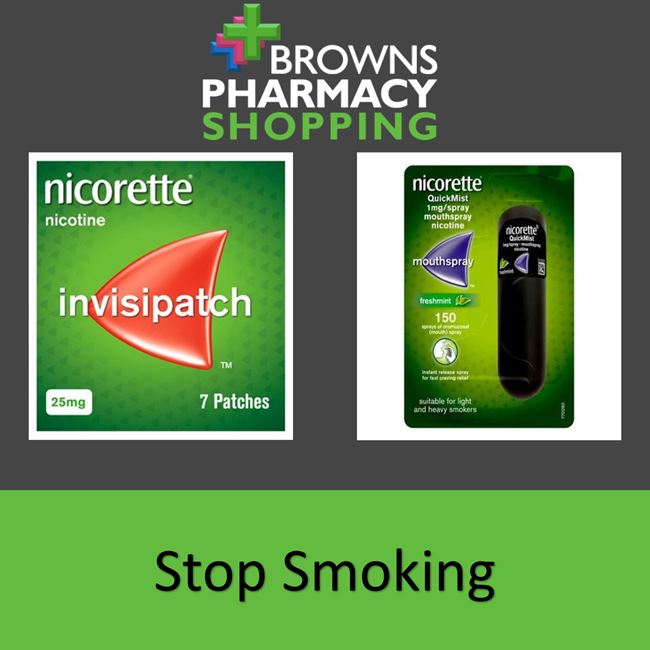 Browns Pharmacy Stop Smoking Package