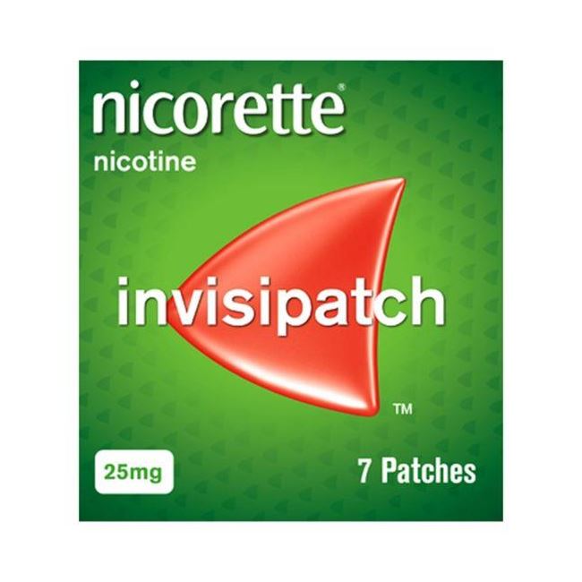 Nicorette Invisipatch 25mg Pack Of 7 Patches