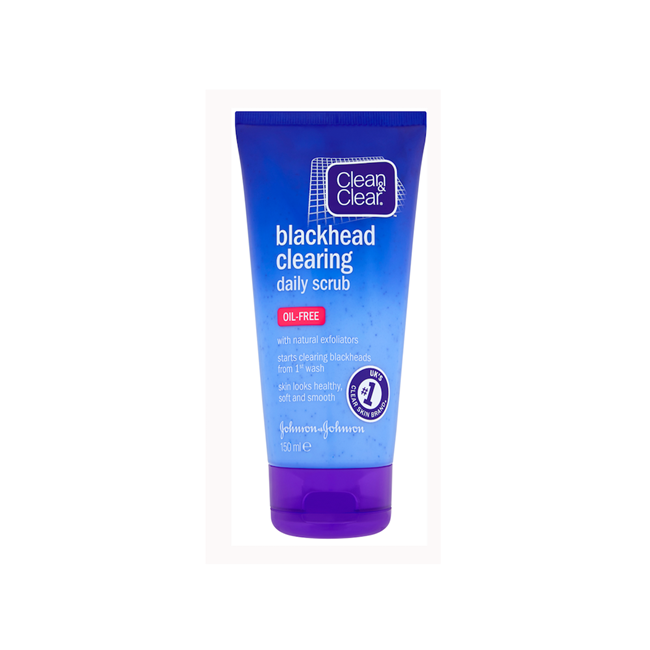 Clean & Clear Blackhead Clearing Daily Scrub 150ml