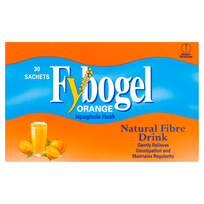 Fybogel Orange (Ispaghula Husk) 3.5g sachet 30