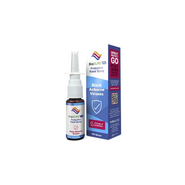 BioSure PRO Protective Nasal Barrier Protection Spray 400