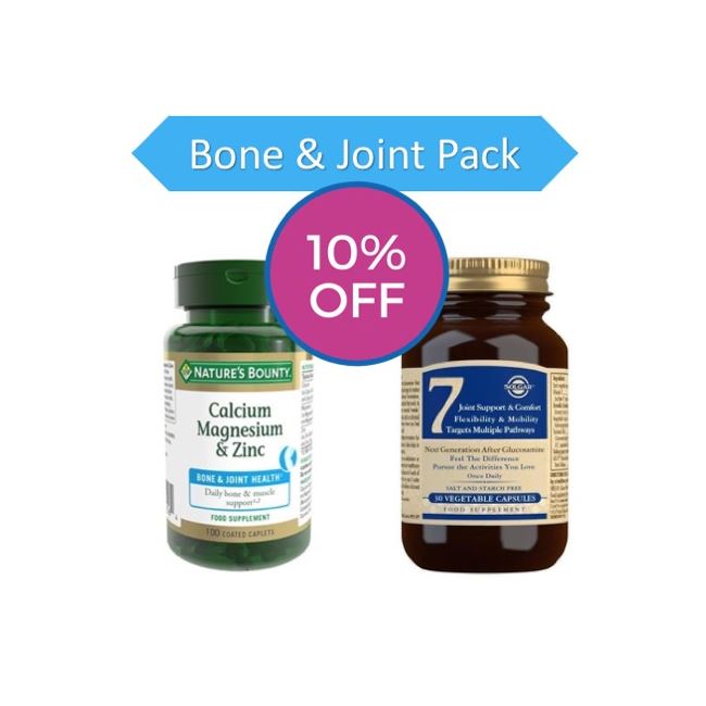 Solgar & Nature's Bounty Bone & Joint Health Vitamin Pack