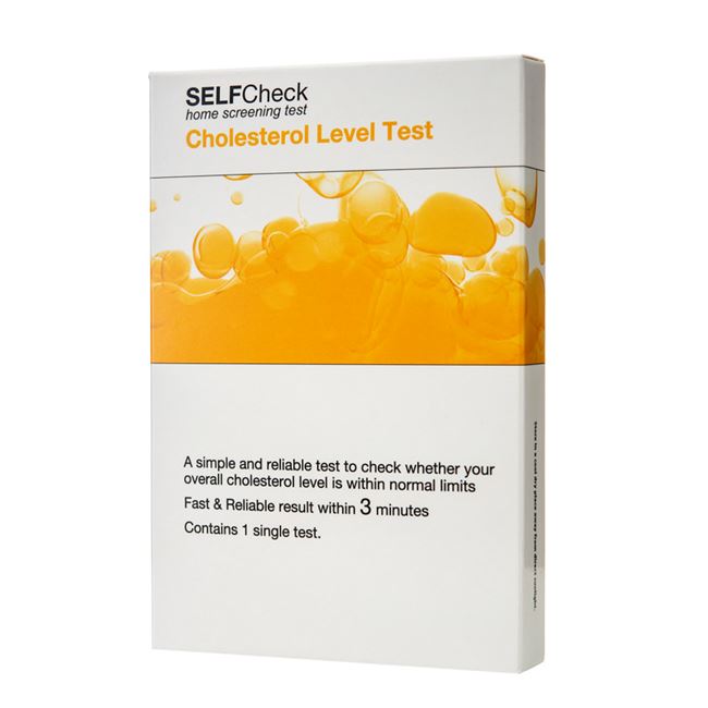 Self-Test Cholesterol Level Test