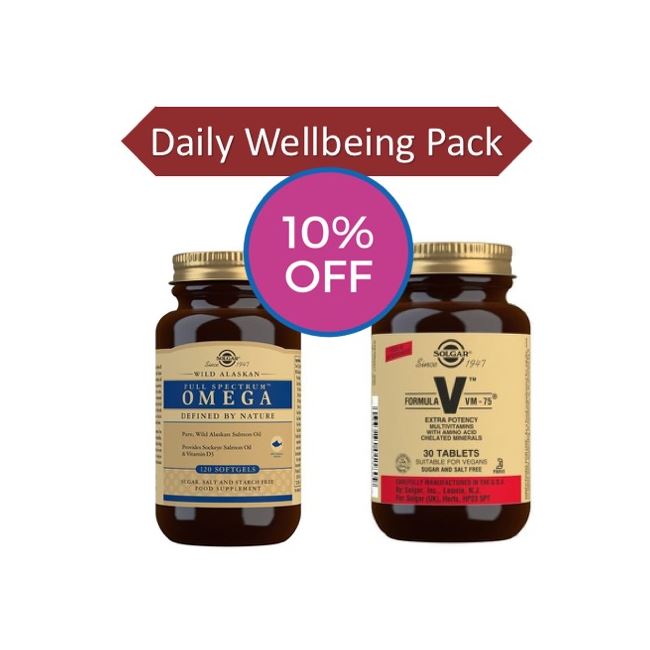 Solgar Daily Wellbeing Vitamin pack