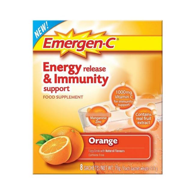 Emergen C Orange Sachets 8