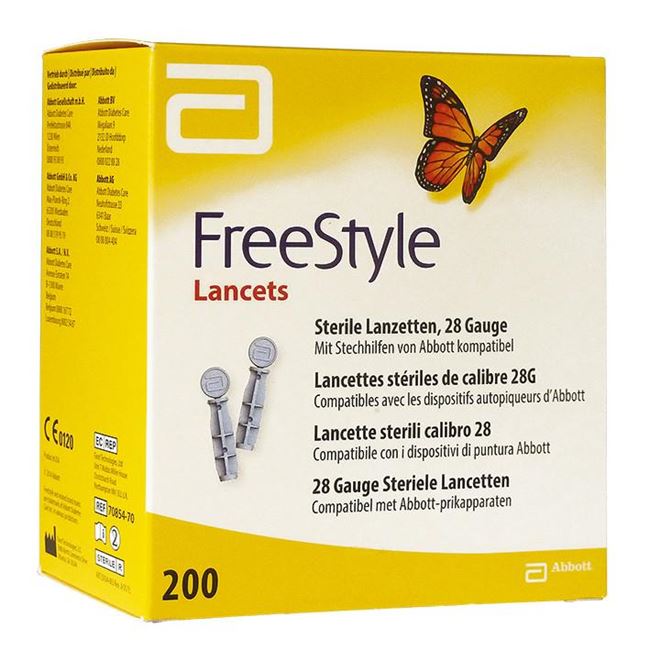 Freestyle Lancets 28G 200