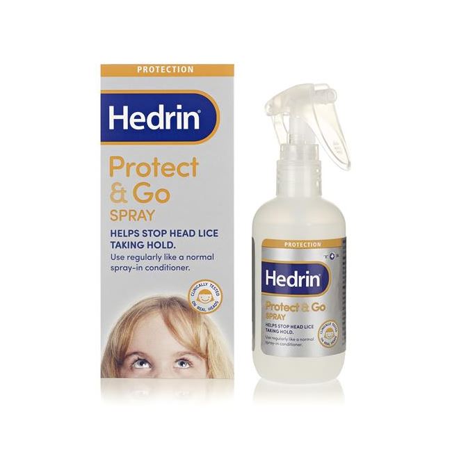 Hedrin Protect and Go Conditioning Spray Orange and Mango