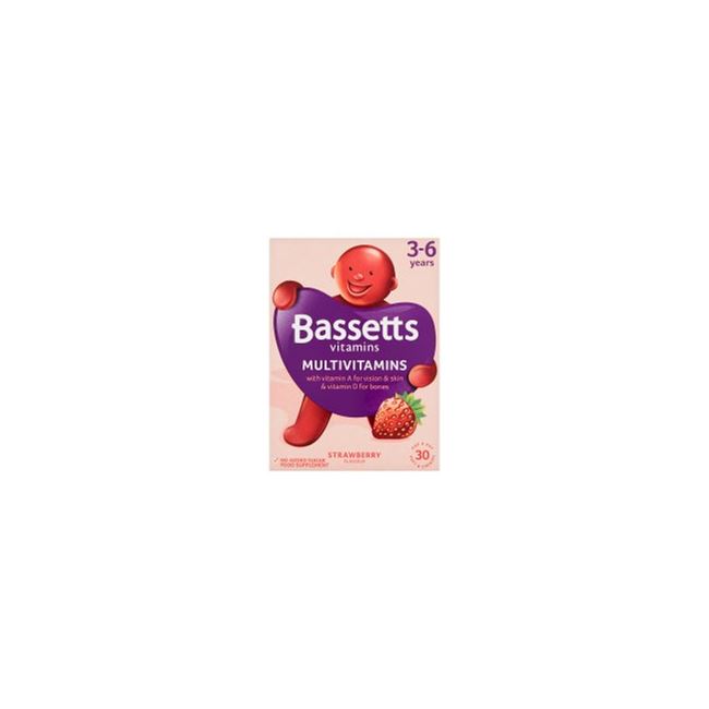Bassetts 3 to 6 Multivitamin Strawberry