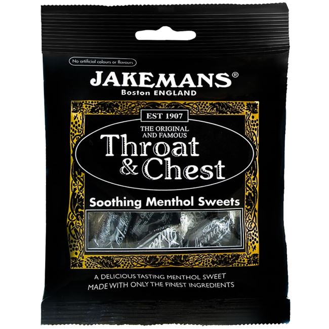 Jakemans Throat and Chest Sweets 70g
