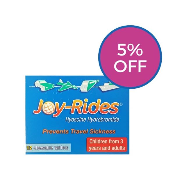 buy joy rides travel sickness tablets