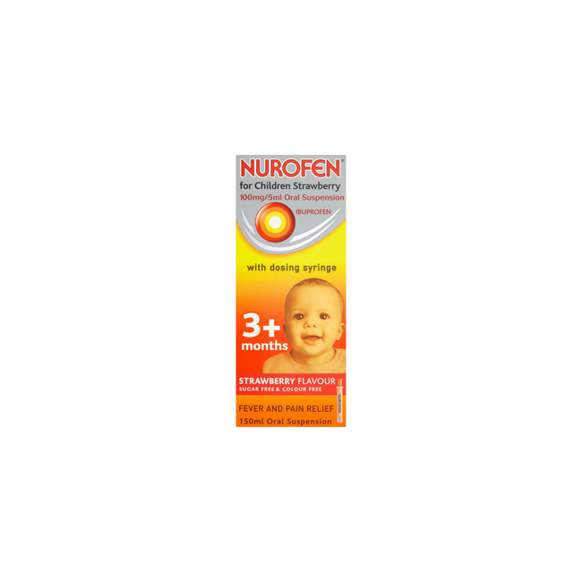 Nurofen Children Strawberry Syrup 100ml