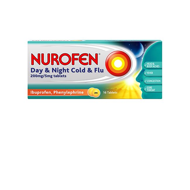 Nurofen Day and Night Cold and Flu Tablets