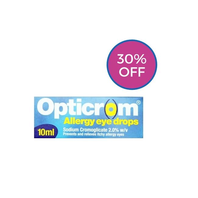 Opticrom Allergy 2% Eye Drops 10ml