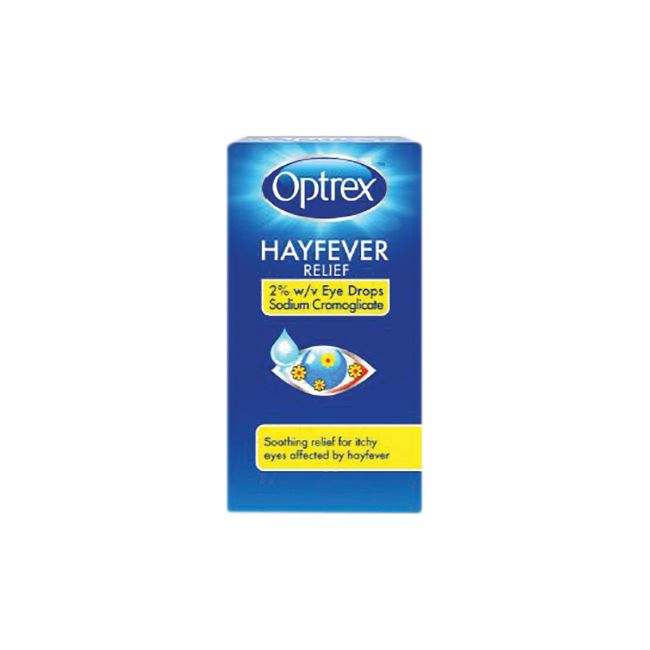 Optrex Hayfever Relief Eye Drops 10ml