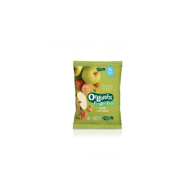 Organix Apple Rice Cakes 7+ Months 50g