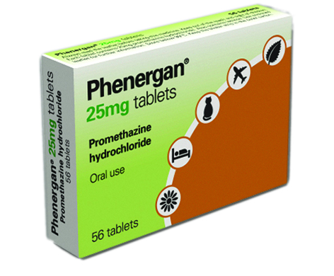 Phenergan 25mg Tablets | Browns Pharmacy