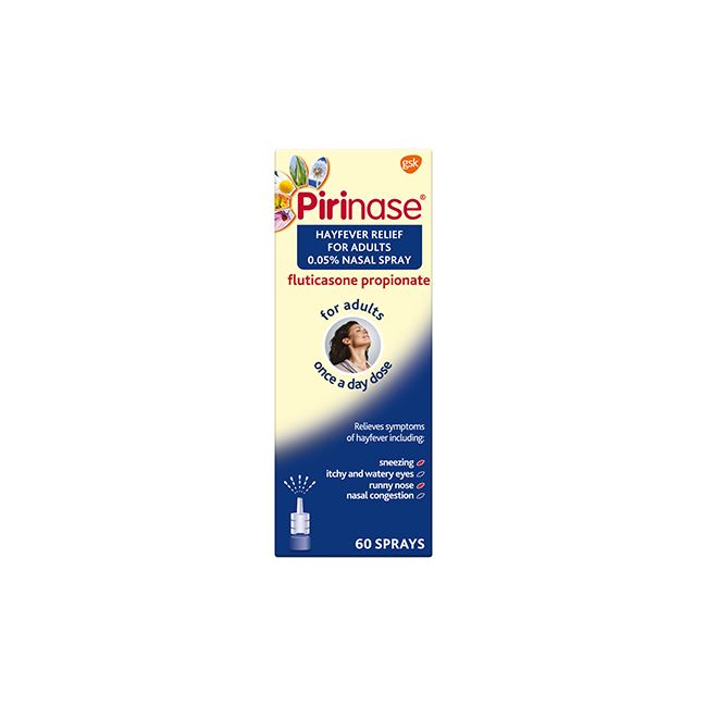 Pirinase Hayfever Relief Nasal Spray 60