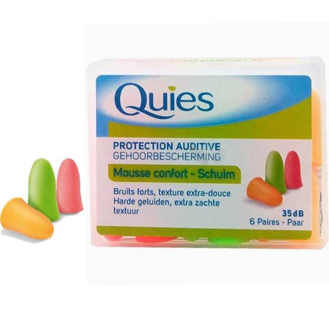 Foam Earplugs 6 pairs