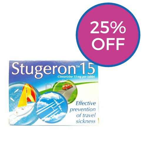 Stugeron 15mg Tablets 15| Browns Pharmacy Shopping