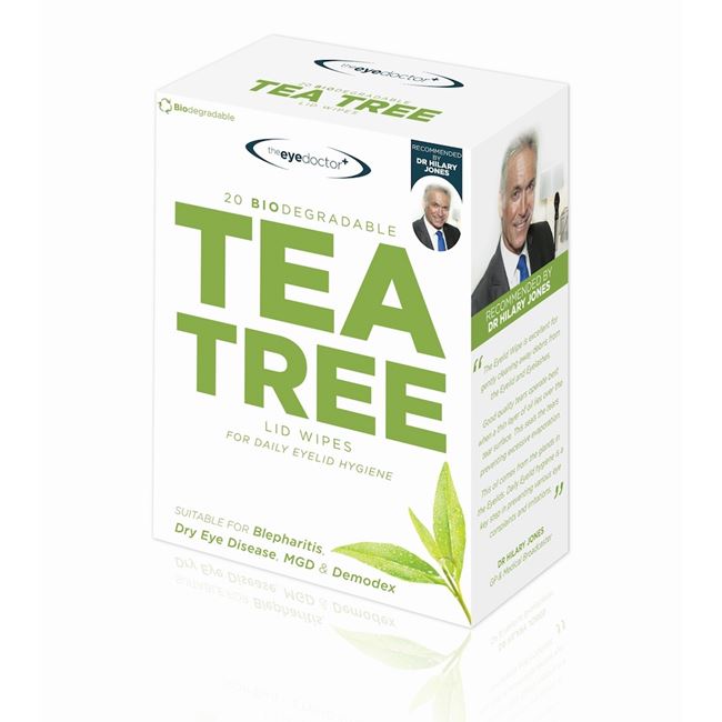 Tea Tree Eye Lid Wipes