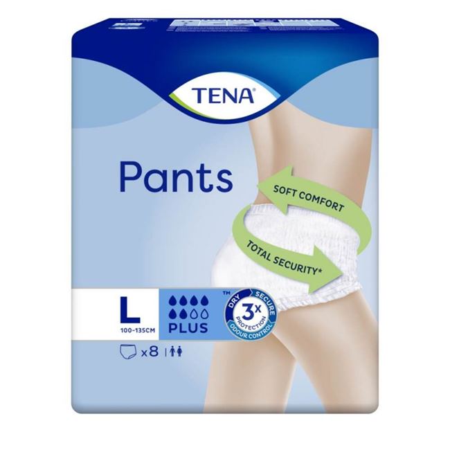 Tena Pants Plus Large 8