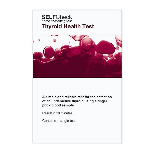 Self-Test Thyroid Health Test