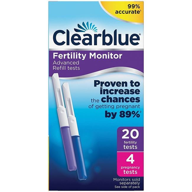 Clearblue Fertility Monitor Advanced Refill Sticks (24)