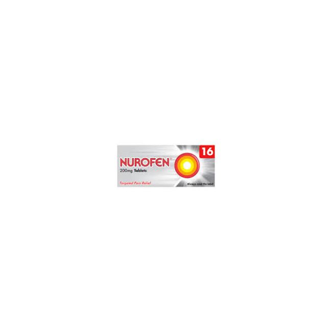 Nurofen (Ibuprofen) 200mg tablets 16