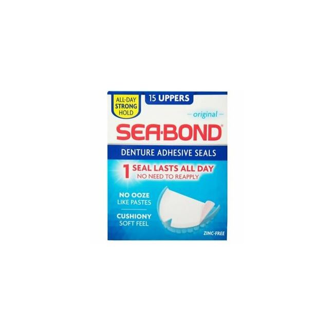 Seabond Denture Fixative Seals Uppers 15