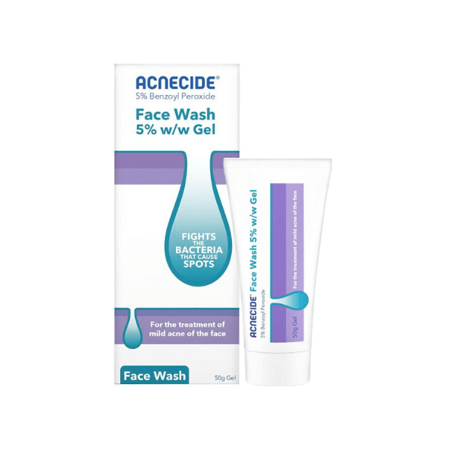 Acnecide Face Wash Gel w/w 5% 50g