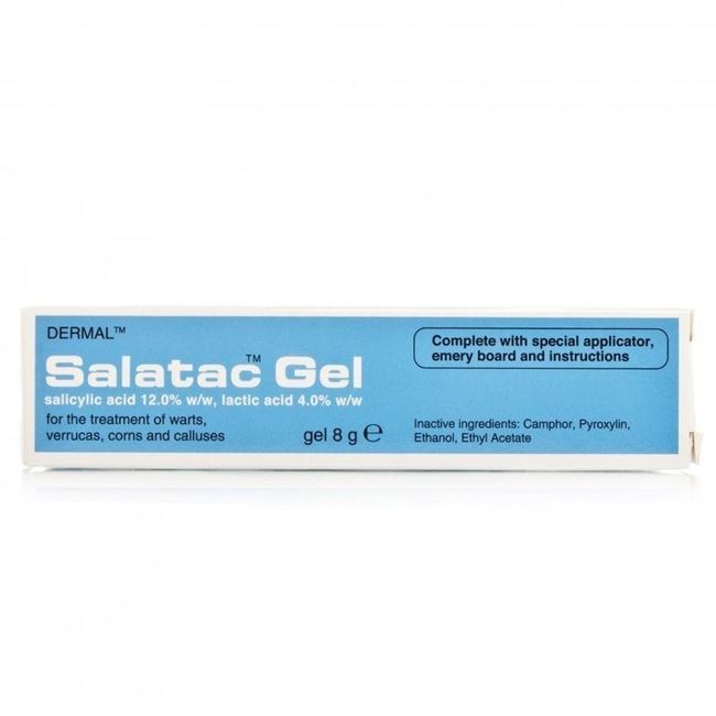 Salatac (salicylic acid and lactic acid) Gel 8g