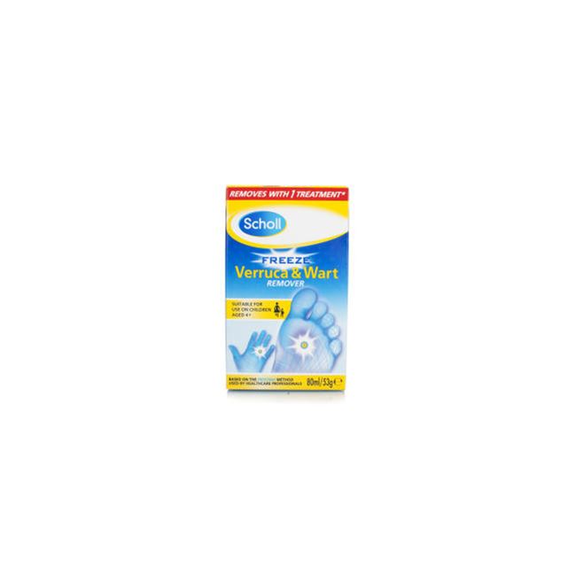 Scholl Freeze Verruca & Wart Remover (dimethyl ether and propane) 80ml/53g