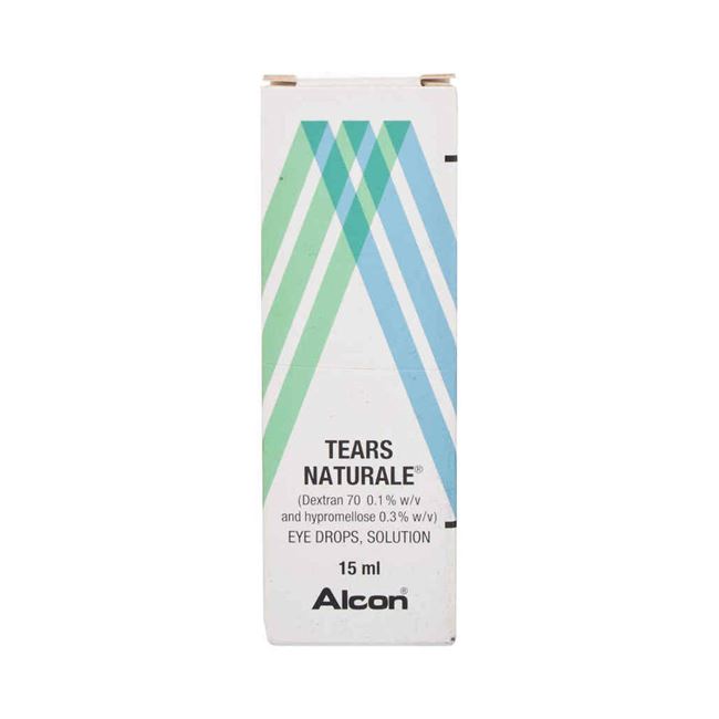 Tears Naturale (Hypromellose, dextran 70) eye drops 15ml