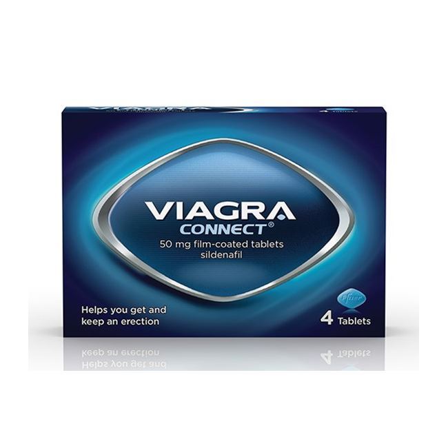 Viagra Connect (Sildenafil) 50mg Tablets Prescription Free 4 Tablet Pack