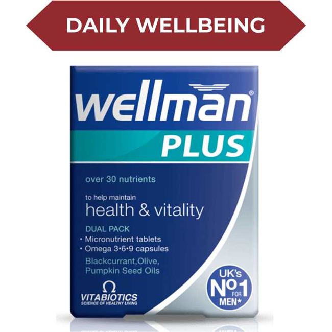 Wellman Tablets Plus Omega 3-6-9 Capsules