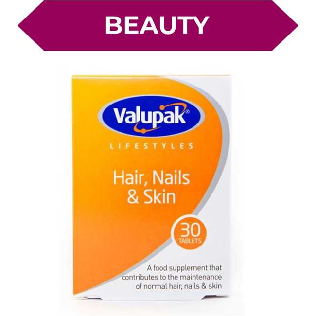 Valupak Hair, Nails & Skin Tablets 30