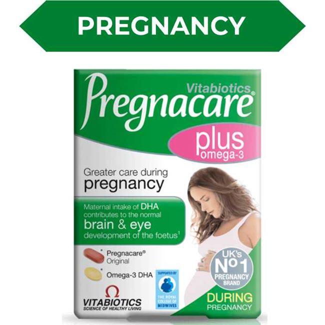 Pregnacare Plus Tablets with Omega-3 Capsules 56