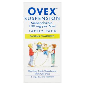 Ovex 100mg/5ml Oral Suspension 30ml