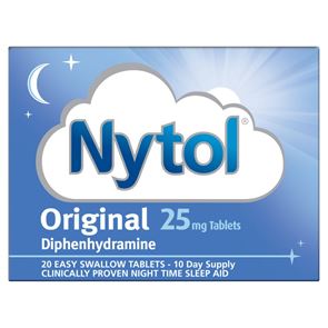 Nytol Original 25mg Tablets 20
