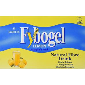 Fybogel Lemon (Ispaghula Husk) 3.5g sachet 30