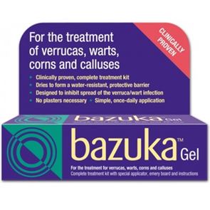 Bazuka (salicylic acid, lactic acid) 26% w/w Gel 5g