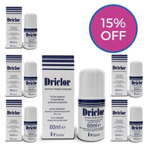 Driclor Solution Six Pack (360ml)