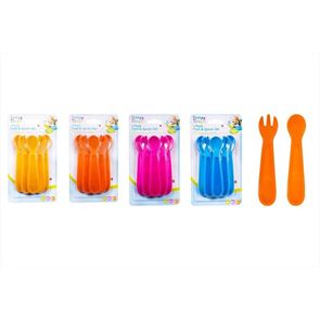 First Steps Fork & Spoon Six Pack Set