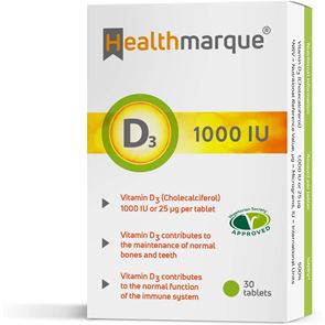 Healthmarque D3 1000IU Vitamins