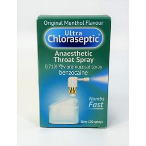 Ultra Chloraseptic Menthol 0.71% w/v Throat Spray 15ml