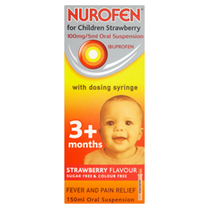 Nurofen Children Strawberry Syrup 100ml