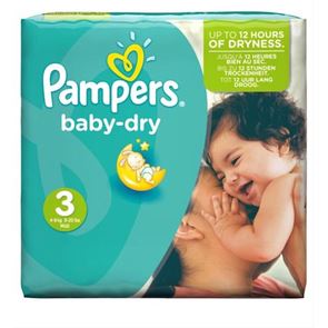 Pampers Baby-Dry Midi Size 3 (4-9kg) 30