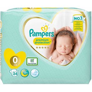 Pampers Premium Protection Size 0 (<3kg) 24