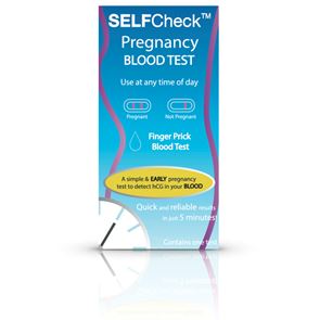 Self-Test Pregnancy Blood Test